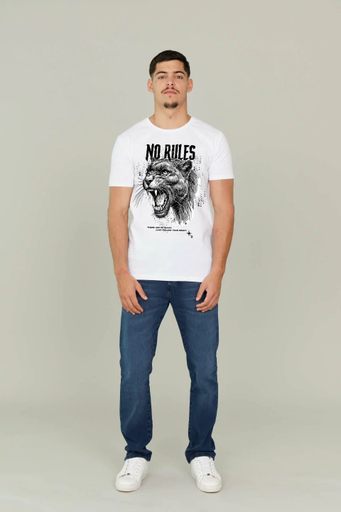 REMERA PANTHER NO RULES