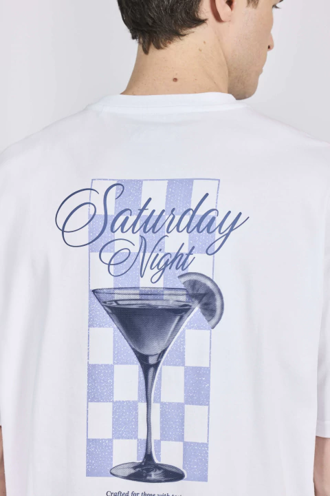 ULTRA PREMIUM JERSEY OVERSIZED TEE SATURDAY - comprar online