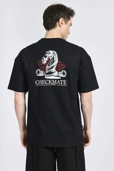 REMERA OVER CHECKMATE - comprar online
