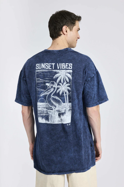 REMERA OVER SUNSET VIBES - comprar online