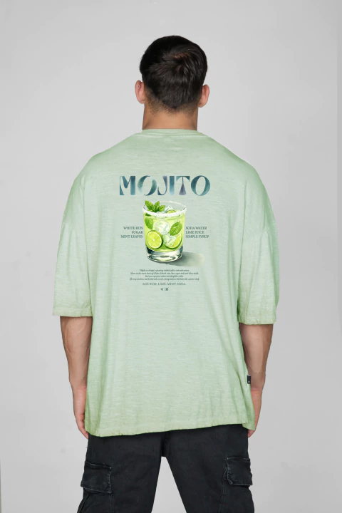 REMERA OVER MOJITO - comprar online