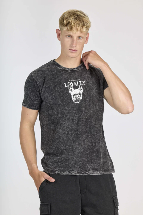 REMERA WASH BULLDOG LOYALTY - comprar online