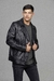 CAMPERA DE CUERO PAUL BLACK en internet