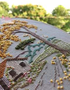 KIT DE BORDADO IPÊ AMARELO - comprar online