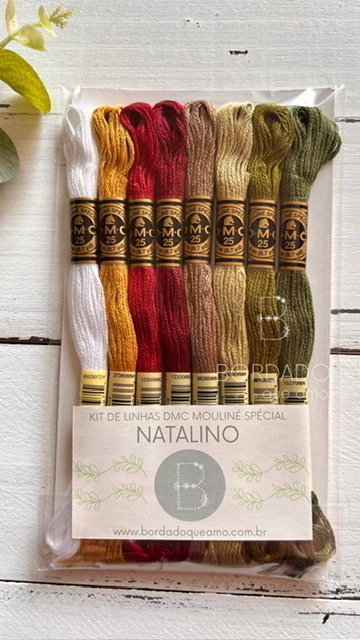 Kit de Linhas DMC - NATALINO