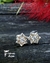 Aros Rosette de brillantes - tienda online