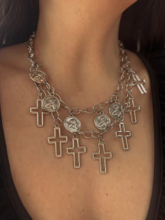 COLLAR ANGEL de metal