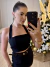 CROPPED ISADORA ALFAIATARIA - PRETO - Diniz Store | Moda Feminina