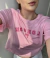 Imagem do T SHIRT LONDON CROPPED BORDADA | IVANA DINIZ BRAND - ROSA BEBÊ