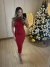 VESTIDO LONGO MUSCLE | IVANA DINIZ BRAND - VERMELHO - Diniz Store | Moda Feminina