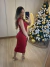 VESTIDO LONGO MUSCLE | IVANA DINIZ BRAND - VERMELHO na internet