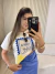 T SHIRT DOLCE VITA CROPPED OVERSIZED | IVANA DINIZ BRAND - OFF - comprar online