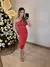 VESTIDO HELENA MIDI POLIAMIDA - VERMELHO - comprar online