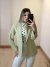 BLAZER ALFAIATARIA FORRADO CLARA - VERDE