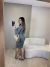 Imagem do VESTIDO CANELADO ASSIMETRICO | IVANA DINIZ BRAND - CINZA