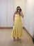 VESTIDO LONGO VISCOSARJA MARIANA - AMARELO - loja online
