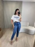 T SHIRT CROPPED OVERSIZED AMALFI | IVANA DINIZ BRAND - OFF/AZUL na internet