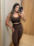 CONJUNTO FITNESS CALÇA E TOP COM BOJO LUIZA - MARROM na internet