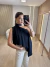 BLUSA GOLA GRACE - PRETO - comprar online