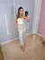 SAIA MIDI JEANS COM FENDA - BEGE - Diniz Store | Moda Feminina