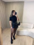 T SHIRT GOLA RIBANA | IVANA DINIZ BRAND - PRETO - loja online