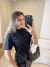 T SHIRT GOLA RIBANA | IVANA DINIZ BRAND - PRETO na internet