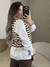 CONJUNTO CAMISA E COLETE SUETER - MARROM - Diniz Store | Moda Feminina