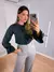 BLUSA FLARE ELO - CINZA CHUMBO