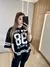 MAX T-SHIRT NEW YORK PRETA + MACAQUINHO ALTA COSTURA BEGE na internet