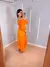 VESTIDO BARBARA - LARANJA - comprar online