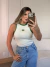 REGATA BICOLOR RIBANA BRASIL - OFF/VERDE - loja online