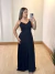 VESTIDO LONGO LINHO FERNANDA - PRETO