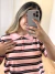 BLUSA MODAL GOLA POLO - ROSA - loja online