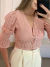 BLUSA LAISE ISABELLA - ROSA - loja online