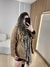 PARKA DUPLA FACE - BEGE - loja online