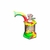 BONG SILICONA Y VIDRIO 13.5 CM BLUNT REY