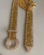 Cinto shine dourado strass - comprar online