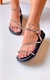 Sandália Papete brilho - comprar online