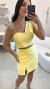 Conjunto Diana cropped e short saia na internet
