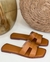 Sandália Rasteira com cabedal H - comprar online