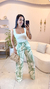 Calça Érica pantalona estampada - Stylé Boutique