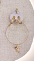 Conjunto Chocker onda vazada + brinco