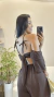 Conjunto Estefani pantalona e cropped boho com regulador - Stylé Boutique