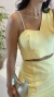 Conjunto Diana cropped e short saia