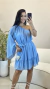 Vestido Paola um ombro tule - comprar online