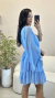 Vestido Paola um ombro tule na internet