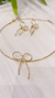Conjunto Chocker laço + brinco - comprar online