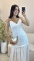 Imagem do Vestido Tainara bordado longo branco