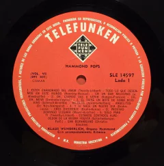 Vinilo Klaus Wunderlich Hammond Pops 6 Lp 1970 - BAYIYO RECORDS