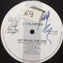 Vinilo 2 Unlimited Workaholic Maxi Uk 1992 - BAYIYO RECORDS